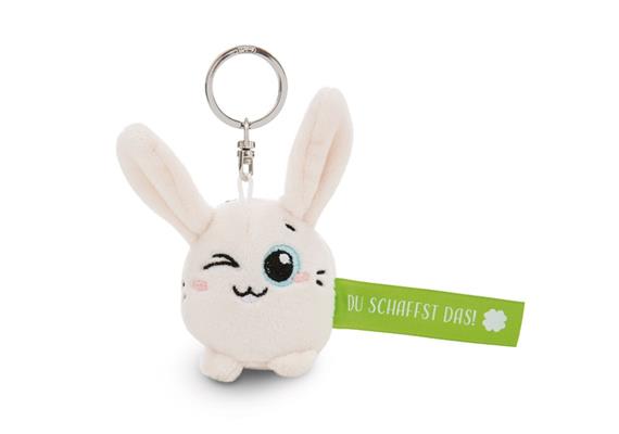 Nici Schlüsselanhänger Hase Du schaffst das! grün 5 cm