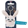 Nici Schlüsselanhänger Hase Feel Good! blau 5 cm | Bild 4