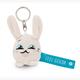 Nici Schlüsselanhänger Hase Feel Good! blau 5 cm