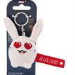 Nici Schlüsselanhänger Hase Hab dich lieb! rot 5 cm | Bild 4