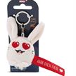 Nici Schlüsselanhänger Hase Hab dich lieb! rot 5 cm | Bild 4