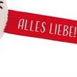 Nici Schlüsselanhänger Hase Hab dich lieb! rot 5 cm | Bild 3