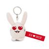 Nici Schlüsselanhänger Hase Ich Herz dich! rot 5 cm
