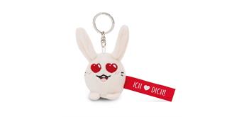 Nici Schlüsselanhänger Hase Ich Herz dich! rot 5 cm