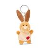 Nici Schlüsselanhänger Hase mit Herz 5 cm