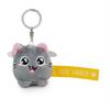 Nici Schlüsselanhänger Katze Gute Fahrt! gelb 5 cm