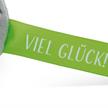 Nici Schlüsselanhänger Katze Viel Glück! grün 5 cm | Bild 3