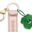 Nici Schlüsselanhänger Kleines Glück Kunstlederband mit Kleeblatt roségold 10 cm | Bild 3