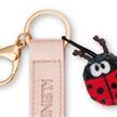 Nici Schlüsselanhänger Kleines Glück! Kunstlederband mit Marienkäfer roségold 10 cm | Bild 3
