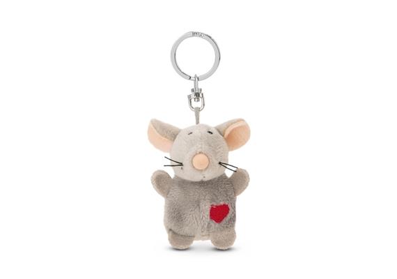 Nici Schlüsselanhänger Maus mit Herz 5 cm