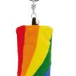 Nici Schlüsselanhänger Mini Plüschkissen Das Leben ist bunt mit Glöckchen 8 cm | Bild 2