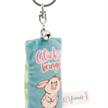 Nici Schlüsselanhänger Mini Plüschkissen Glücksbringer mit Glöckchen 8 cm | Bild 3