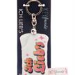 Nici Schlüsselanhänger Mini Plüschkissen Ich lieb's mit Glöckchen 8 cm | Bild 4