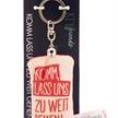 Nici Schlüsselanhänger Mini Plüschkissen Komm, lass uns zu weit gehen mit Glöckchen 8 cm | Bild 4