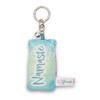 Nici Schlüsselanhänger Mini Plüschkissen Namasté mit Glöckchen 8 cm
