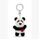 Nici Schlüsselanhänger Panda mit Herz 5 cm