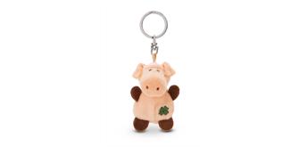 Nici Schlüsselanhänger Schwein mit Kleeblatt 5 cm