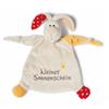 Nici Schmusetuch Hase 25 x 25 cm Sonnenschein