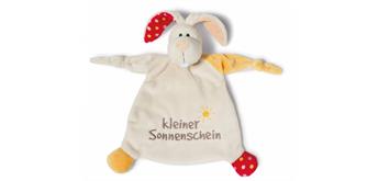 Nici Schmusetuch Hase 25 x 25 cm Sonnenschein