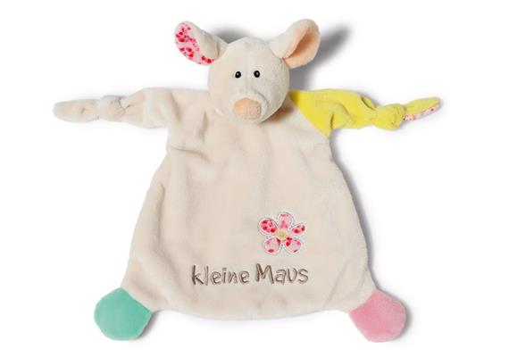 Nici Schmusetuch Maus 25 x 25 cm - kleine Maus