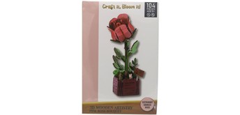 Noname 1153-004-10 Holzpuzzle 3D Rose