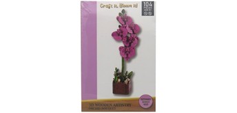 Noname 1153-004-5 Holzpuzzle 3D Orchidee