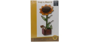 Noname 1153-004-7 Holzpuzzle 3D Sonnenblume
