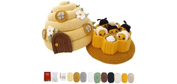 Noname 2604-011 DIY Häkelset - Bienenhaus