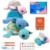 Noname 2604-070 DIY Häkelset - 3 Schildkröten