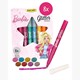 Online 18139/6 Glitzerstifte Barbie 8 Farben