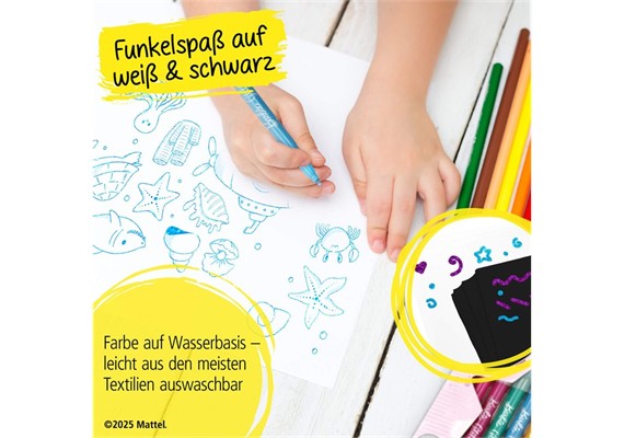 Online 18139/6 Glitzerstifte Barbie 8 Farben