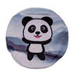 ootb - Handwärmer mit Fleeceüberzug, Panda, ca. 11 cm | Bild 2