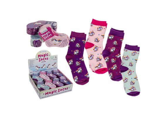 Ootb - Magische Kindersocken Comic Einhorn 1 Paar