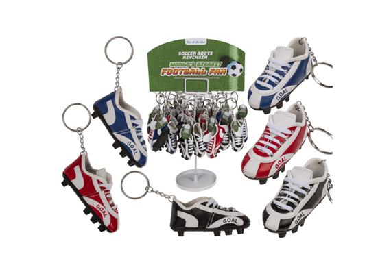 Ootb - Metall-Schlüsselanhänger Fussballschuhe Goal, 1 Stück assortiert
