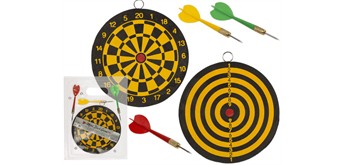 Ootb - Mini-Dartspiel mit 3 Darts ø 15 cm