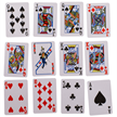 Ootb - Mini-Spielkarten, Poker, ca. 6 x 4 cm, 54 Karten | Bild 5