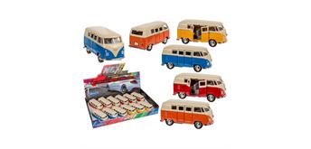Ootb - Modellauto mit Rückziehmotor, VW T1 Bus 1963
