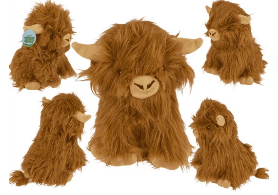 Ootb Plüsch Highland Cow ca. 22 cm