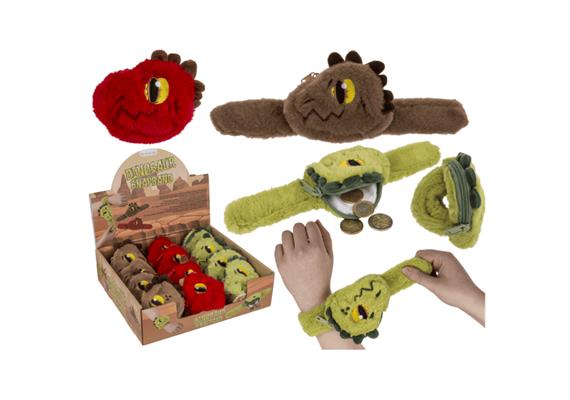 Ootb - Schnapp-Armband Dino mit Reissverschlussbeutel