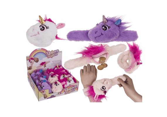 Ootb - Schnapp-Armband Einhorn mit Reissverschlussbeutel