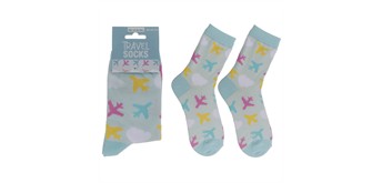 Ootb - Socken Flugzeug/Reise Grösse 36 - 42