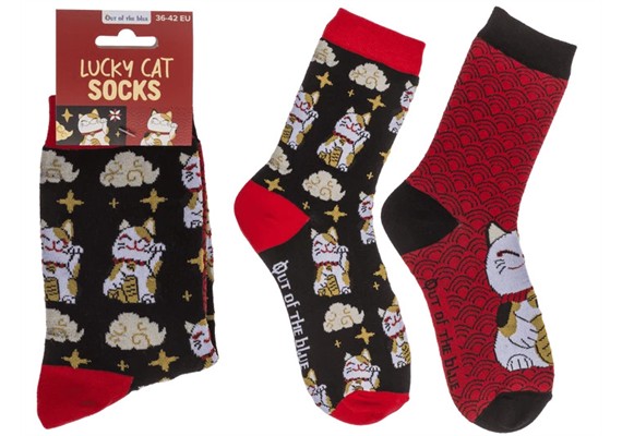 Ootb Socken Glückskatze Grösse 36 - 42