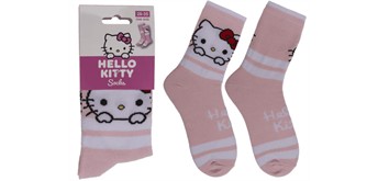 Ootb - Socken Hello Kitty, gestreift, Grösse 28 - 35