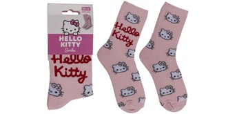 Ootb - Socken Hello Kitty, pink, Grösse 28 - 35