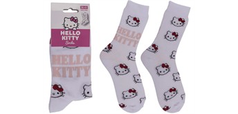 Ootb - Socken Hello Kitty, weiss, Grösse 36 - 43