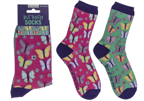 Ootb Socken Schmetterlinge 36 - 42