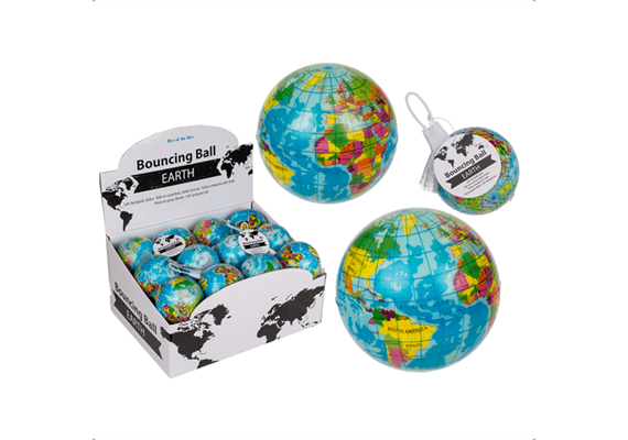 ootb - Soft-Springball, Globus ca. 7.5 cm