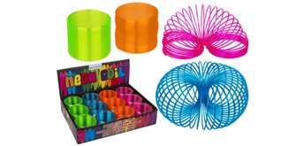 Ootb - Spirale Neon ca. 7.5 cm aus Kunststoff 1 Stück assortiert