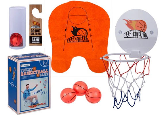ootb - Toiletten-Basketball-Set 7-teilig, ca. 26 cm