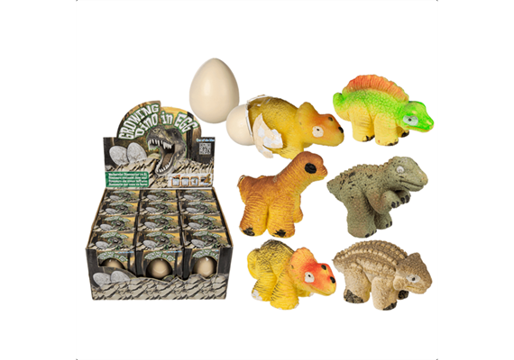 ootb - Wachsender Mini-Dinosaurier im Ei, ca. 6 cm